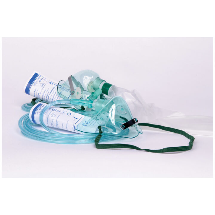 Mask Oxygen Adult w/7' Tubing