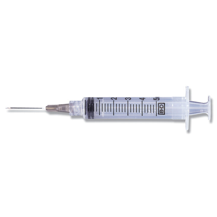 Syringe 5cc 21 x 1 LL