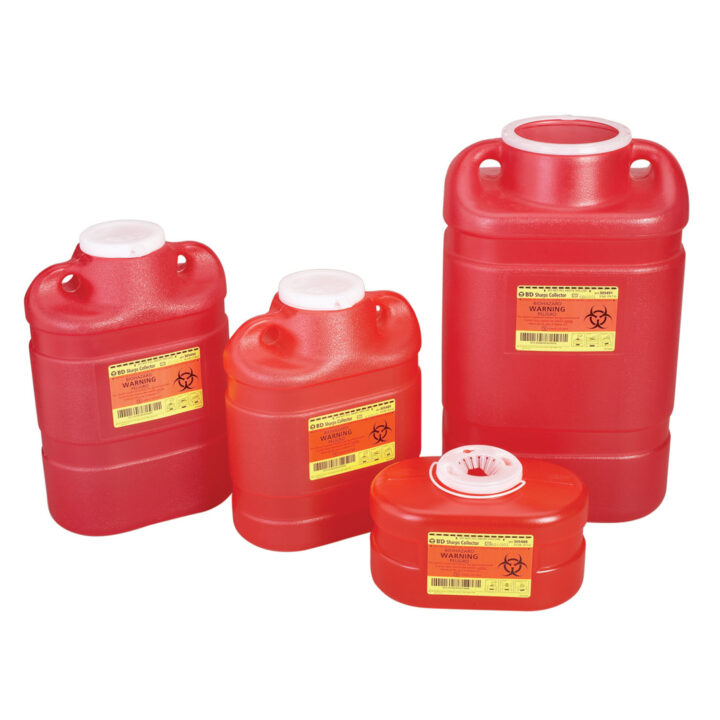 Sharps Cont. 8.2qt Red