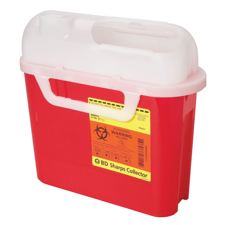 Sharps Cont. 5.4qt Pearl