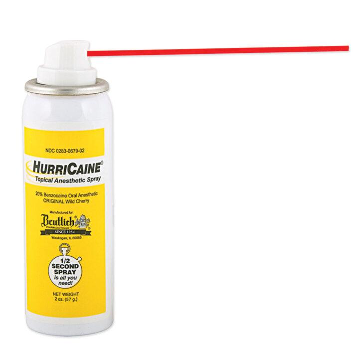 Hurricaine Spray 2oz Can Wild Cherry