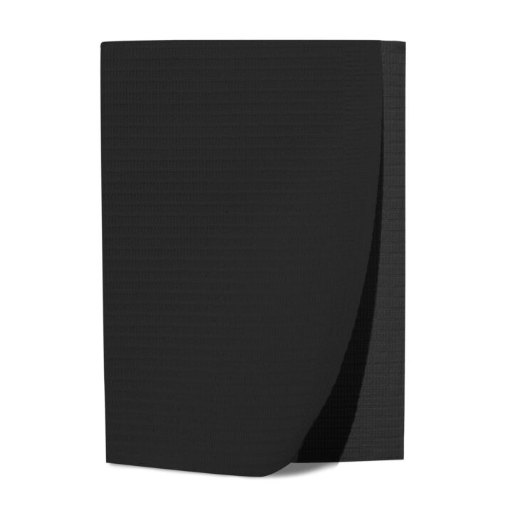 Towel Bib 2-Ply T/P Black 13"x18"