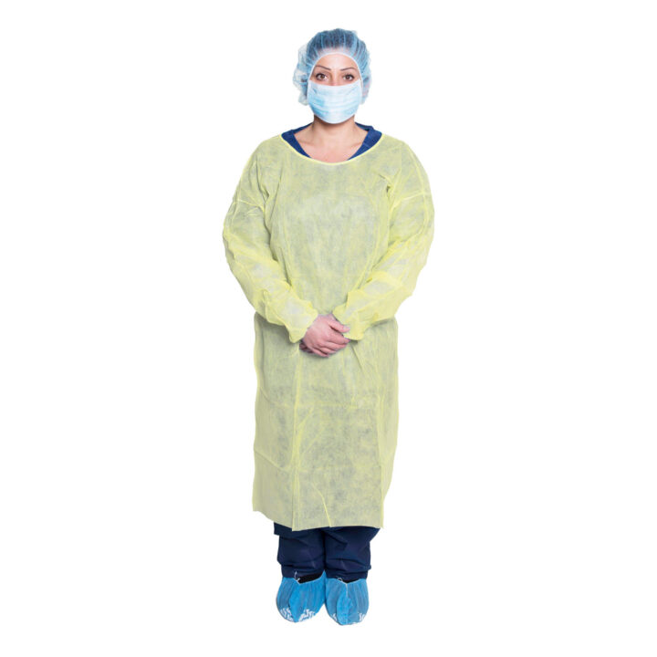 Gown Isolation Yellow XL