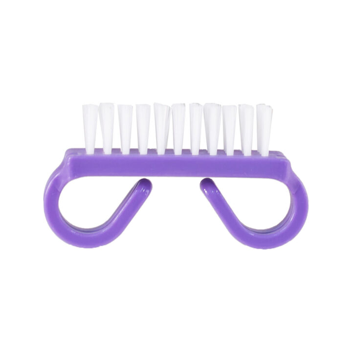 Nail Brush Purple Handle