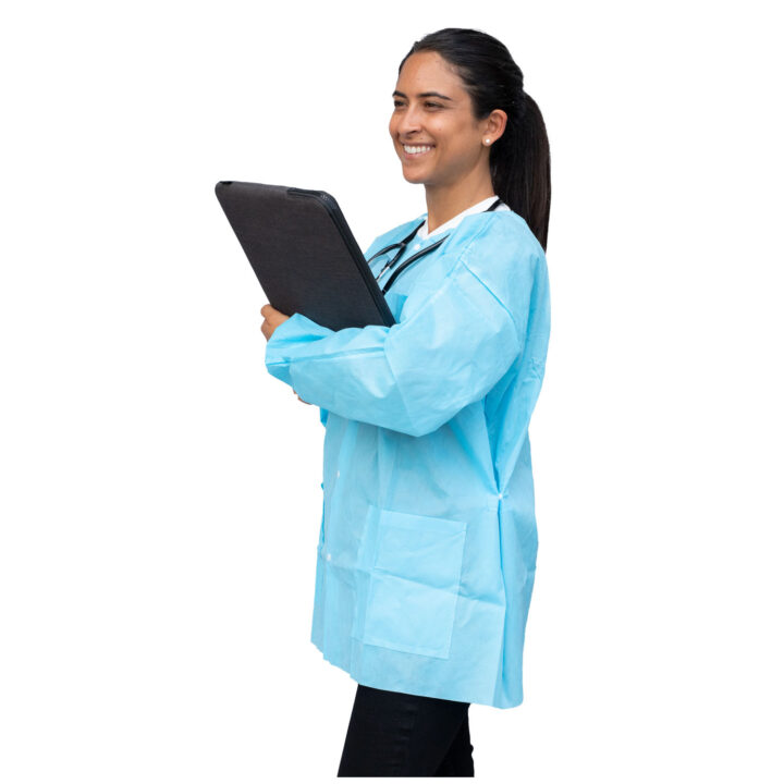 Jacket Lab  Sky Blue Large 10/pack