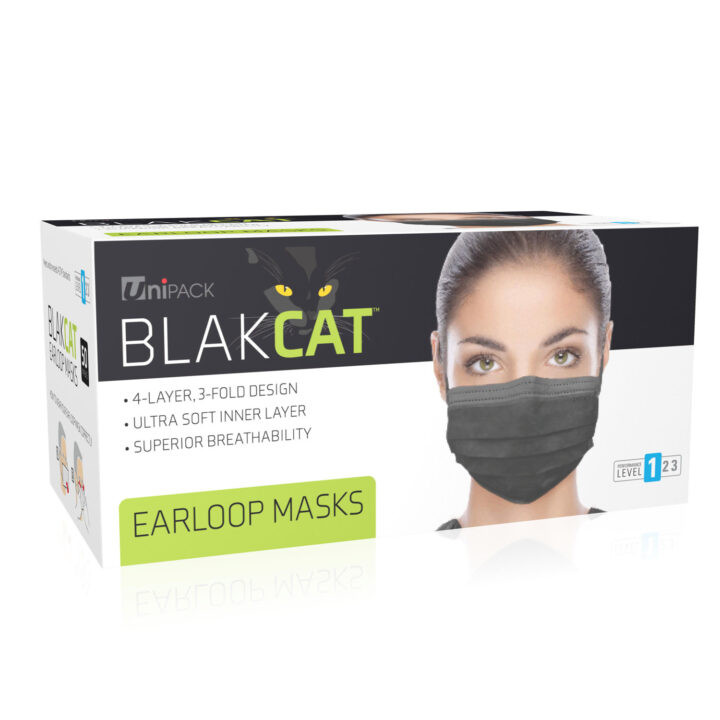 Facemask Procedure Earloop Black