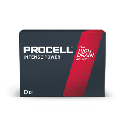 Battery Alkaline D Intense 12/bx