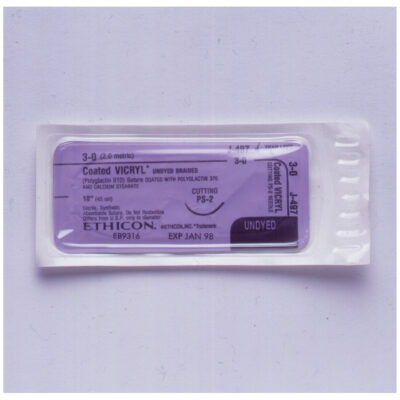 Suture 3-0 Vicryl PS-2 18"
