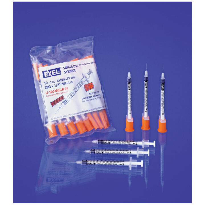Syringe Insulin 1cc 29gaX1/2