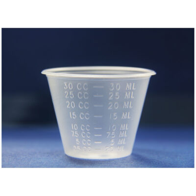 Cup Medicine 1oz Graduated