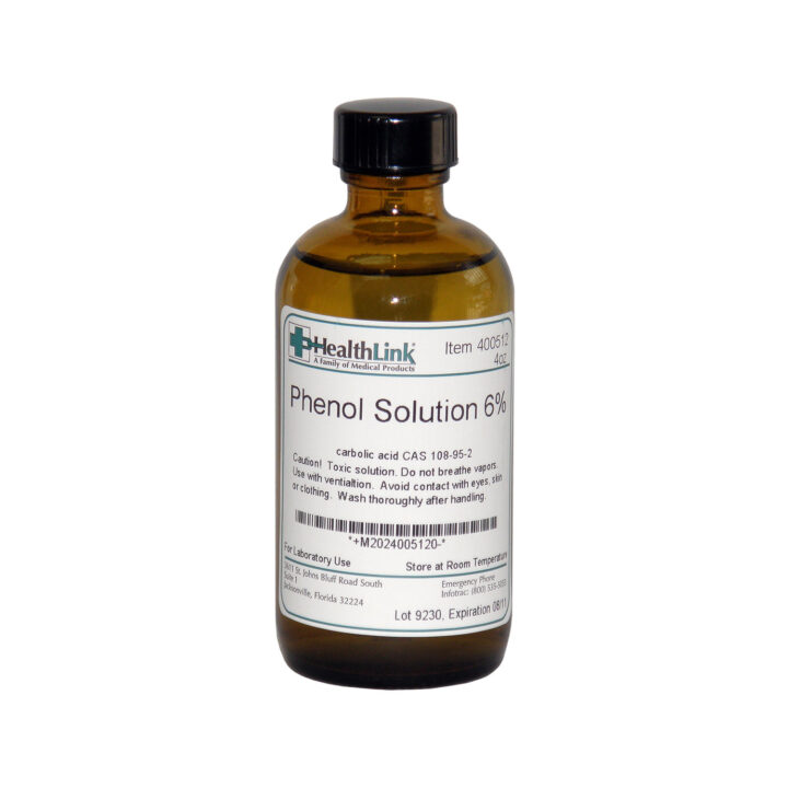 Phenol Solution 6% 4oz