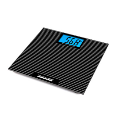 Scale Digital Floor 400lb Cap Glass
