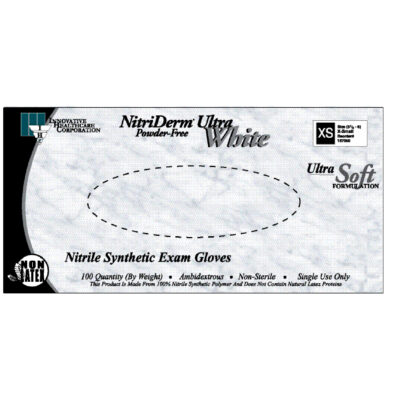 Glove Nitrile PF White Large