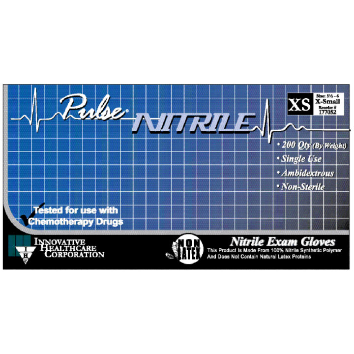 Glove Pulse Nitrile Medium
