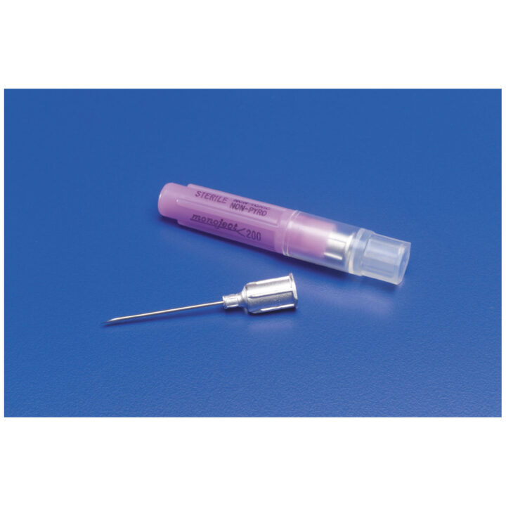 Needle Hypo 25G x 2" Alum/Hub