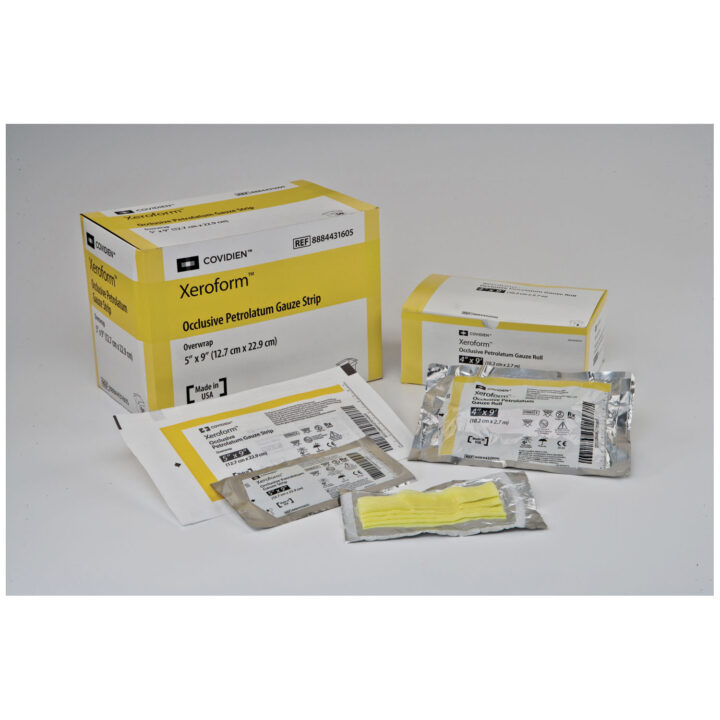 Dressing Xeroform 1" x 8" Foil Pack