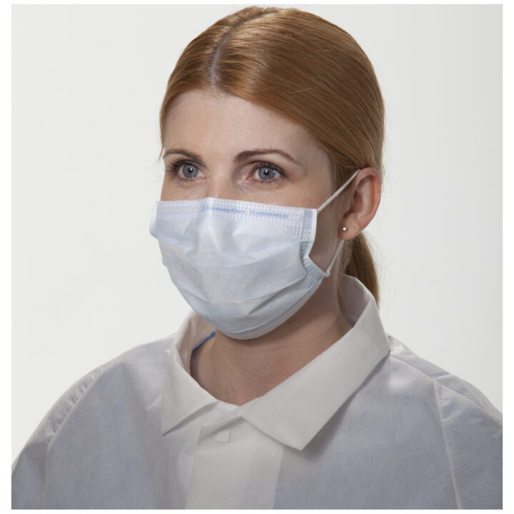 Facemask Surg Fog/Free Orange