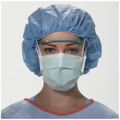 Facemask Fog-Free Surg Green