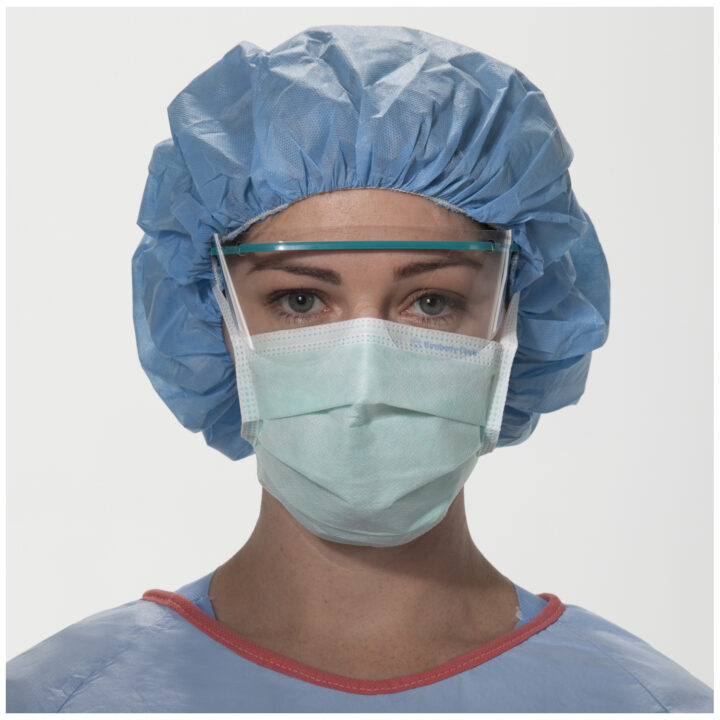 Facemask Fog-Free Surg Green
