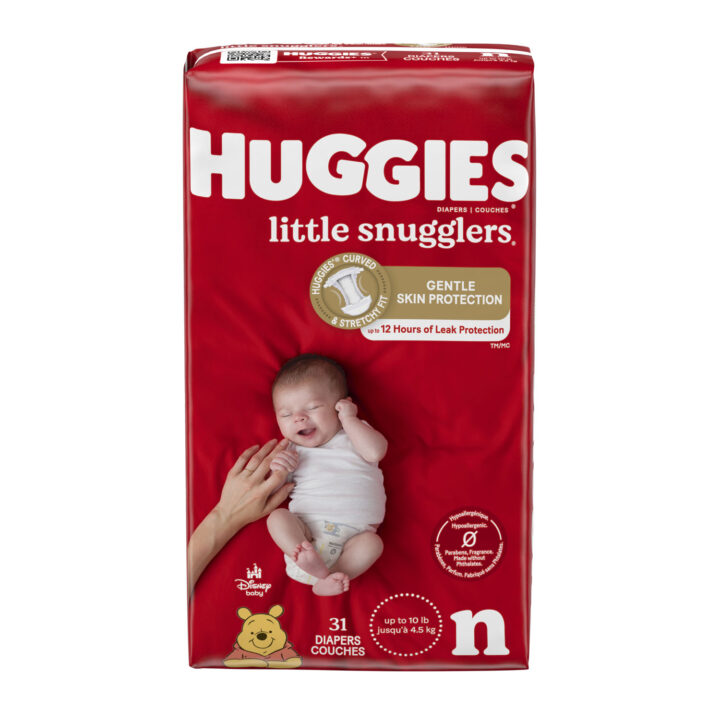 Diaper Huggies Newborn 4pk/Case