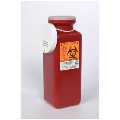 Sharps Cont 1.7qt Red
