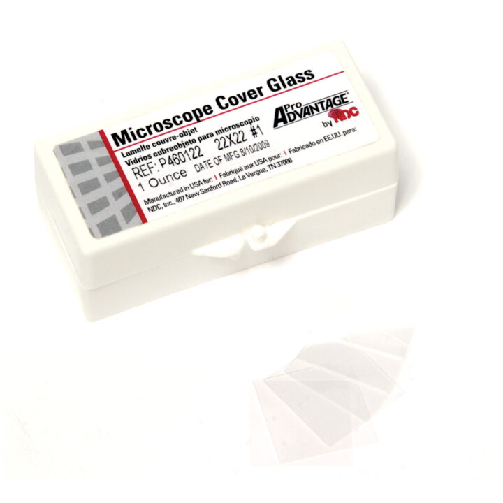Cover Glass 1oz 22x22mm #1