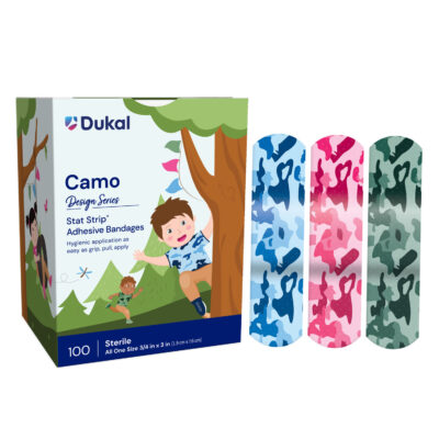 Bandaid Blue & Pink Camo 3/4"