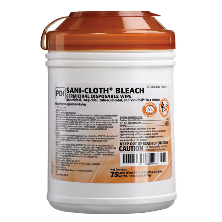 Wipes Germicidal Bleach Large