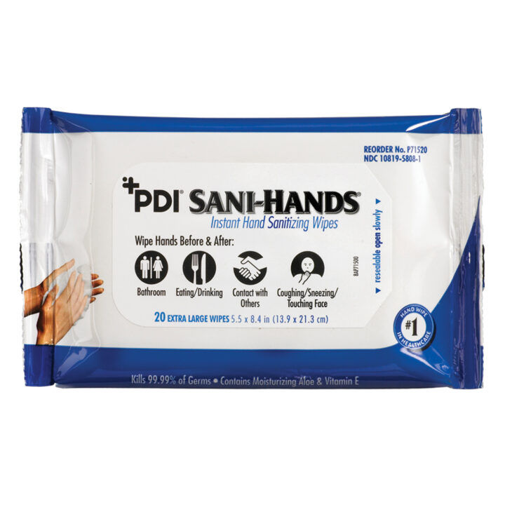Wipes Hand Sanitizing Instant