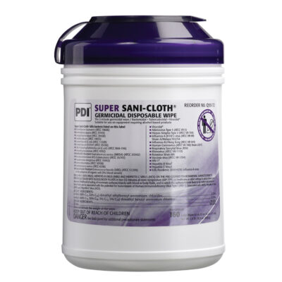 Wipes Germicidal LG 6x6 3/4"