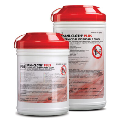 Wipes Sani-Cloth Plus 8"x14"
