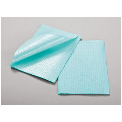 Towel Bib 3ply T/P Blue 13x18