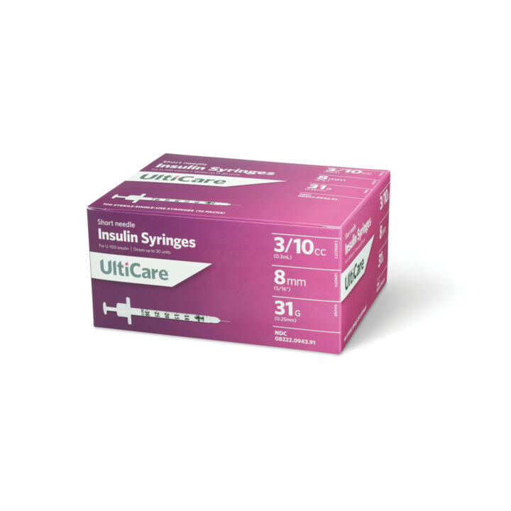 Syringe Insulin 3/10cc 31G