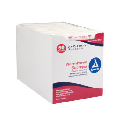 Sponge Non-Woven 4x4 4ply ST.