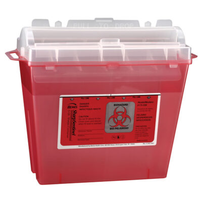 Sharps Cont 5-QT Red
