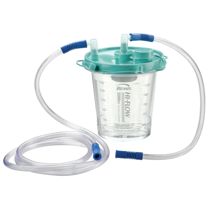 Canister Suct 1200cc w/Tubing