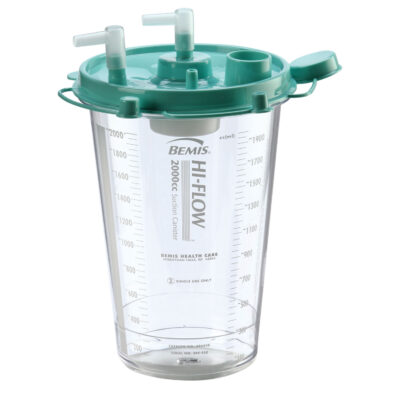 Canister Suct 2000cc w/Filter