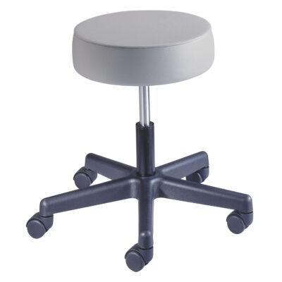 Stool Spinlift 17" - 21 1/4" Black Satin