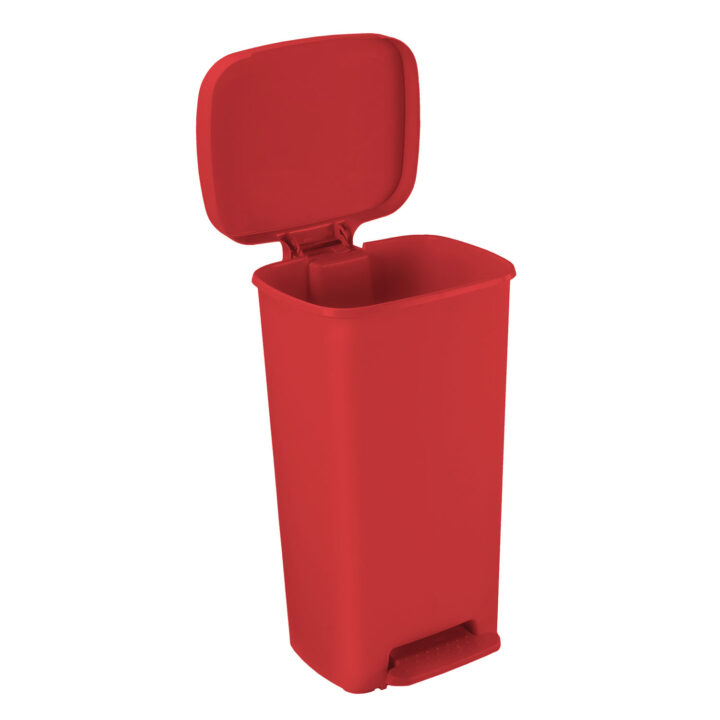 Waste Can 52qt Step-On Plastic
