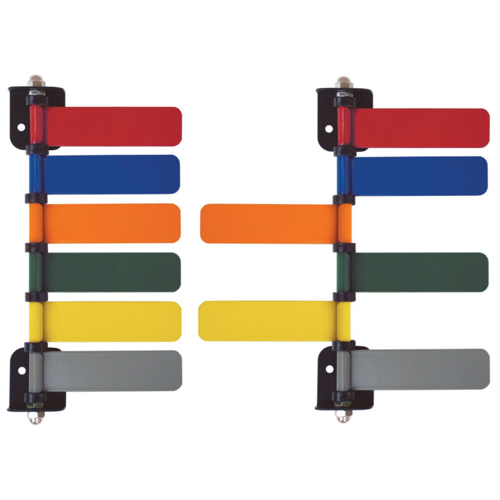 Flag Set 6-Color Standard 4"